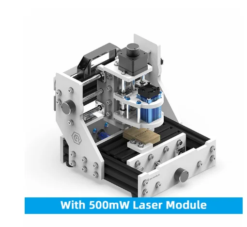 with 500mw Laser 2500 мвт GK мельница M3 лазерный гравировальный станок с ЧПУ 500 МВт 2D 3D деревообрабатывающий станок пластиковые кости стандарт с мотором фрезерный станок - Цвет: with 500mw Laser