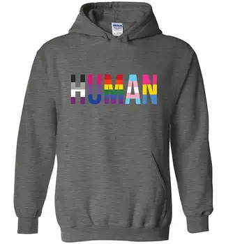 

Human - LGBT Gay Homosexual Lesbian Transgender Asexual Pride Unisex Pullover Hoodie Men/Women Men Women Hoodie Sweatshirt