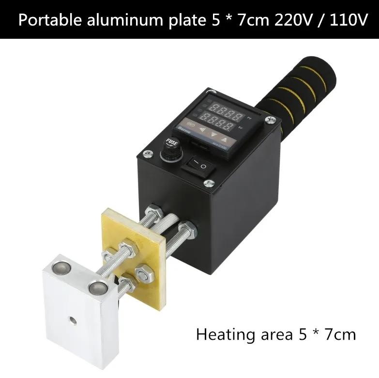 

SC500W ручная машина для горячего тиснения торта кожаный инструмент для тиснения брендовый изготовленный на заказ тисненый логотип тиснение машина