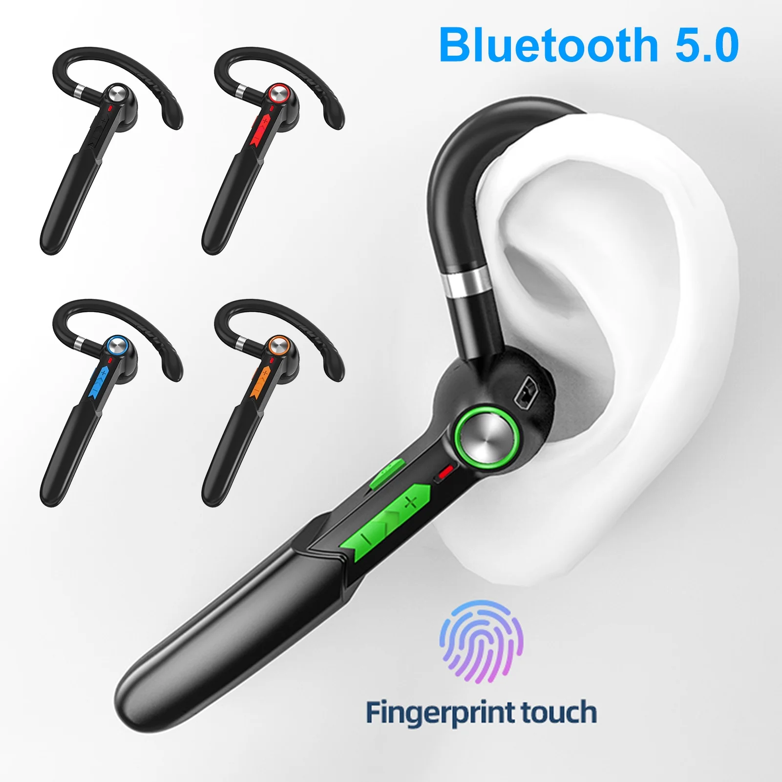 ME 100 Blutooth Earphone Wireless Stereo HD Mic Headphones Bluetooth Hands In Car Kit With Mic For iPhone Samsung Huawei Phone