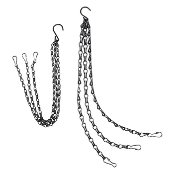 

10Pcs Plant Flower Pot Hanger Hook Hanging Basket Flower Macrame Flower Pot Holder Hanging Chain Rope