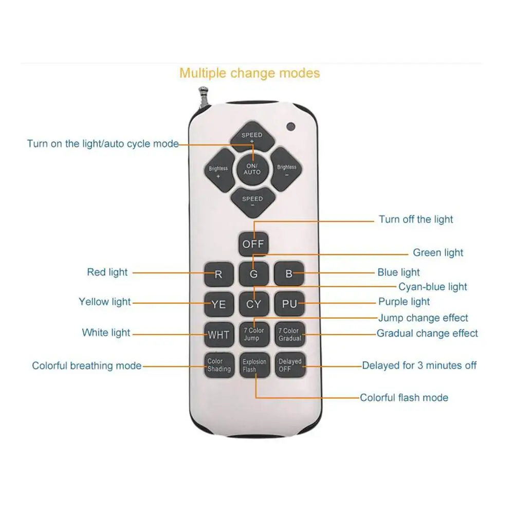 RGB Светодиодный прожектор 40 Вт 60 100 Bluetooth приложение групповое управление