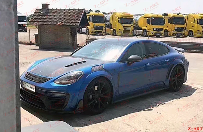 2017 2019 комплект для кузова Porsche Panamera M с широким корпусом Модернизированный
