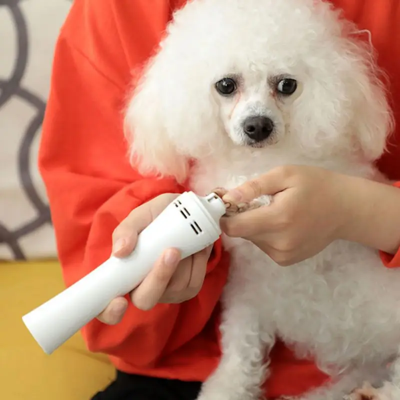 

High Quality New Electric Pet Nail Grinder Cat Dog Painless Paws Trimmer Clipper Polisher USB Rechargeable Grooming