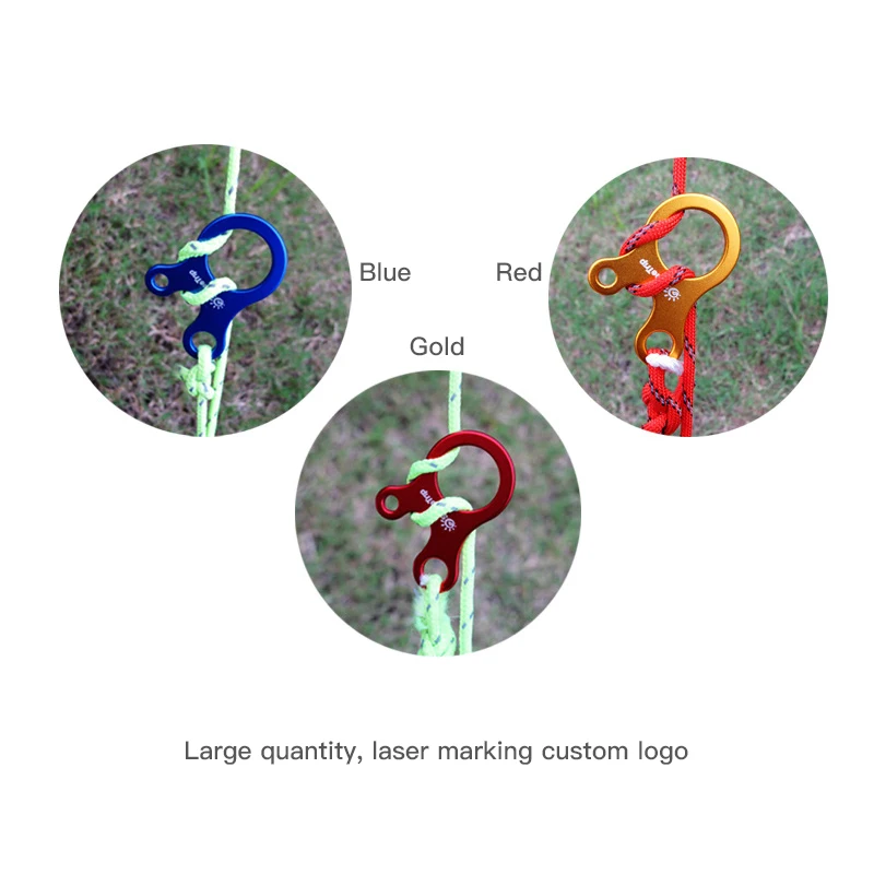 tent adjustment buckle snail wind rope buckle antislip tightening EDC