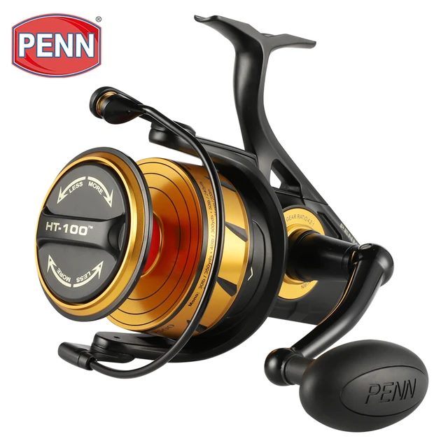 Penn Spinfisher Vi Ssvi 2500-10500 Spinning Fishing Reel 5+1bb Full Metal  Body Ht-100 Saltwater Boat Fishing Reel Ipx5 Max22.6kg - Fishing Reels -  AliExpress