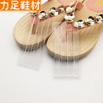 

Half code stickers four stickers silicone heel posts Transparent wear-resistant foot stickers Slippers sandals stickers anti-sli
