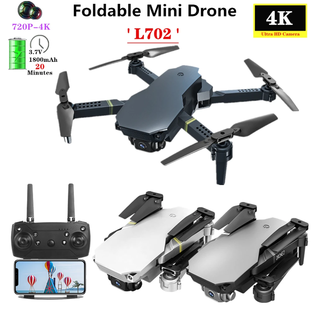 L702 Mini Drone 4K HD Camera WIFI FPV 