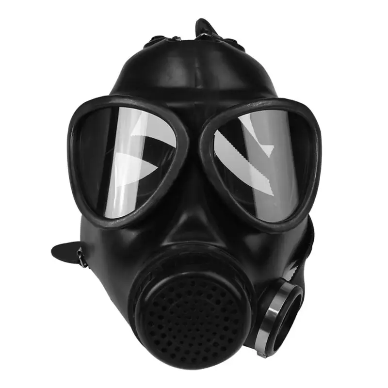 

Full Facemask Respirator Airsoft Gas Mask Goggles CS Perspiration Dust Face Mask For Chemistry Paint