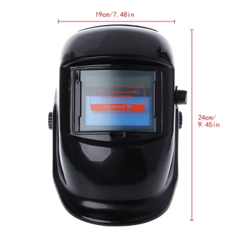 

Pro Solar Auto Darkening Welding Helmet Mask Arc Tig Mig Grinding Welder Cap