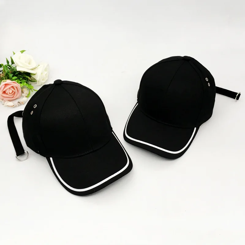 

Hat Men Summer College Style Baseball Cap Korean-style Cool Youth Sun-resistant Sun Hat Casual Versatile Brim Hat Women's