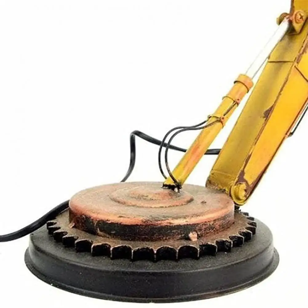 Table Lamp Industrial Style Adjustable Digger Shape Led Movable