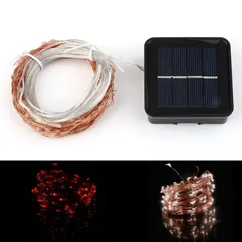 

10M Super Long 100 LEDs Copper Wire Lights 8 Modes Indoor Outdoor Home Decorative Wedding Party String Light Hot Sale