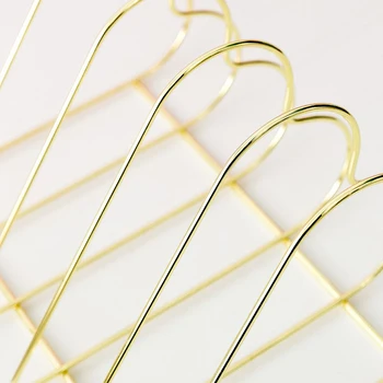 

File Magazine Shelf Decoration Nordic Stationery Book Rack Document Holder Organizer Storage Simple Wrought Iron Home Office