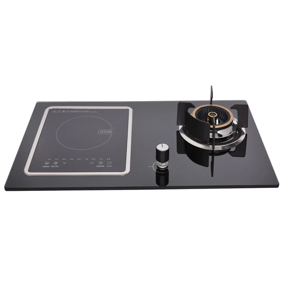 Household Induction Cooker/Gas Stove Gas And Electric Dual Purpose Dual Stove Embedded One Electric And One Gas