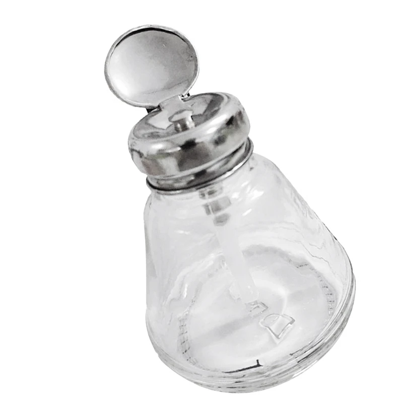 Пустой Гель-лак для ногтей дозатор дозатора насоса стеклянный нажимной пресс-бутылка
