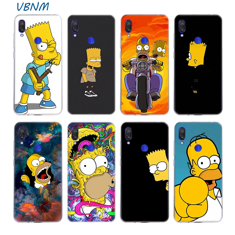 

Cartoon Homer J.Simpsons Silicone Case For Xiaomi Redmi Note 8 7 6 Pro 5 4 4X K20 7A S2 5A 6A Y3 Xiomi A3 9T 9 SE F1 S2 Cover