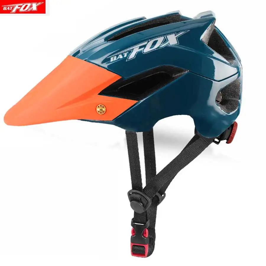 F-5002 BATFOX велосипедный шлем все-terrai MTB Велосипедный спорт защитные шлемы In-mold внедорожный супер горный шоссейный велосипед велосипедный шлем - Цвет: F-5002