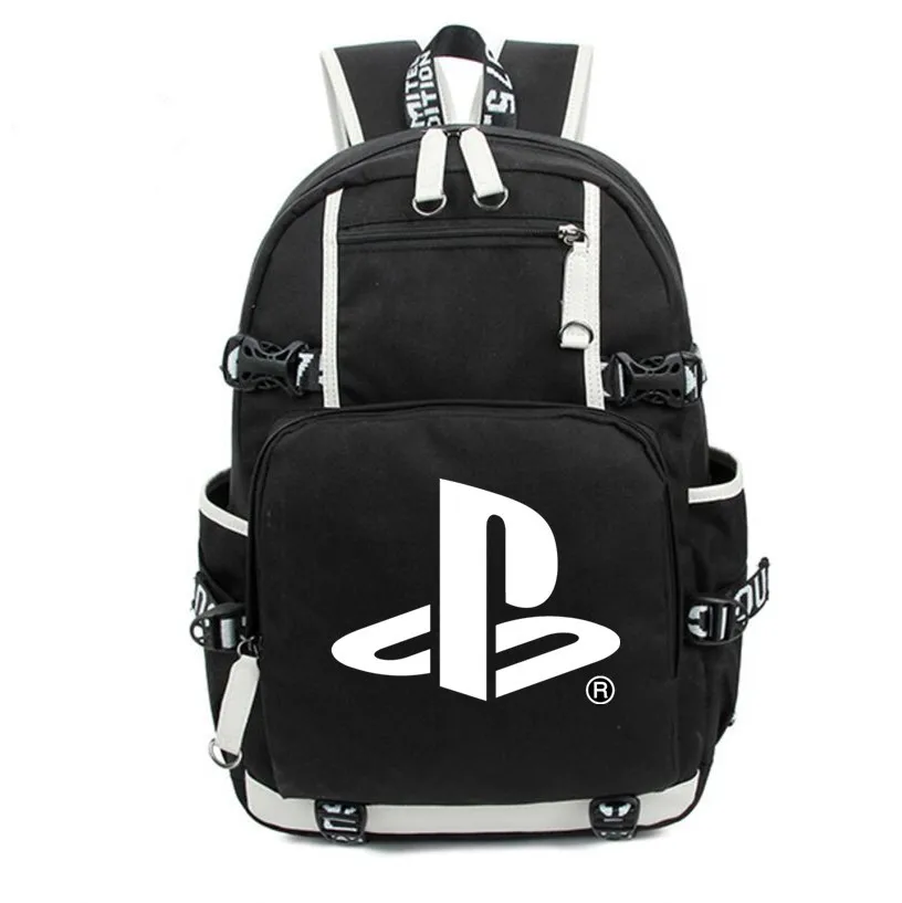 Playstation холст рюкзак подростков mochila печать школьная сумка Книга сумка ps4 дорожная сумка для ноутбука рюкзак