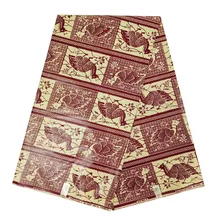 Pange африканская восковая ткань хлопок настоящая голландская печать настоящий воск ткани для шитья, Гана нигерийская Анкара восковая ткань