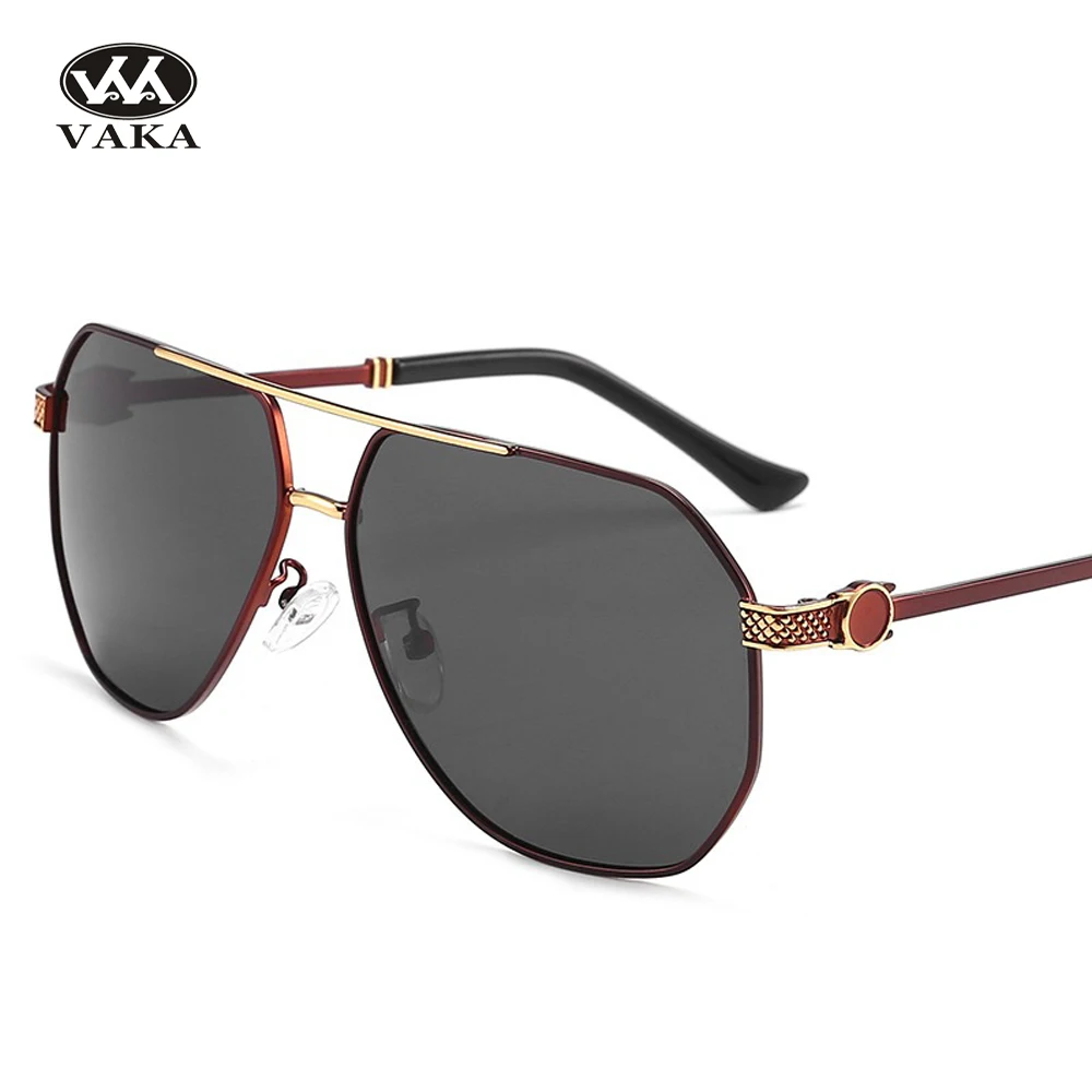 

Vaka Top Photochromic Sunglasses Men Polarized Chameleon Glasses Driving Goggles Anti-glare Sun Glasses