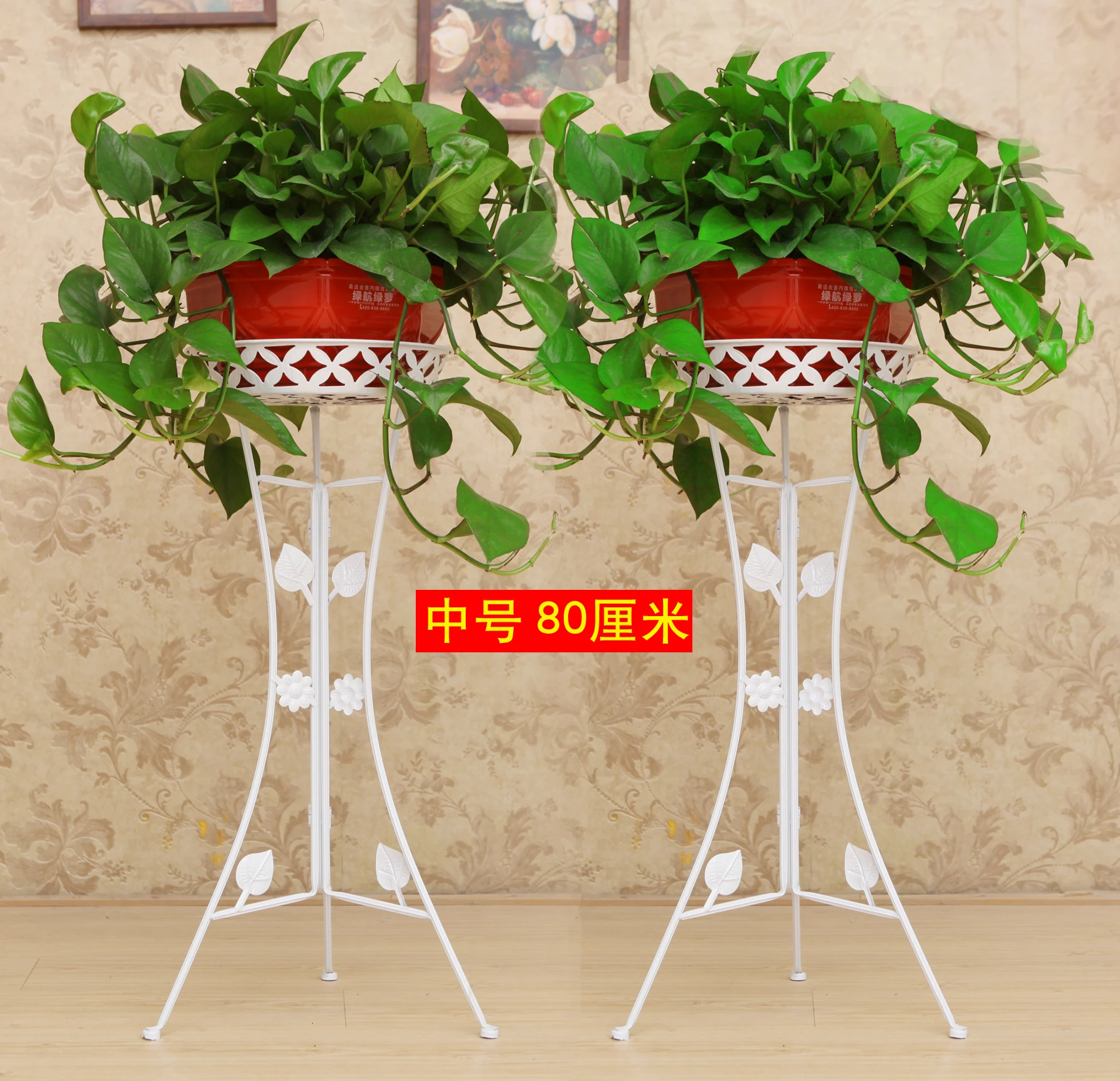 Thickening Iron Art Flower Rack Multi-storey A Living Room To Ground Balcony Fold Flower Rack Flower Airs