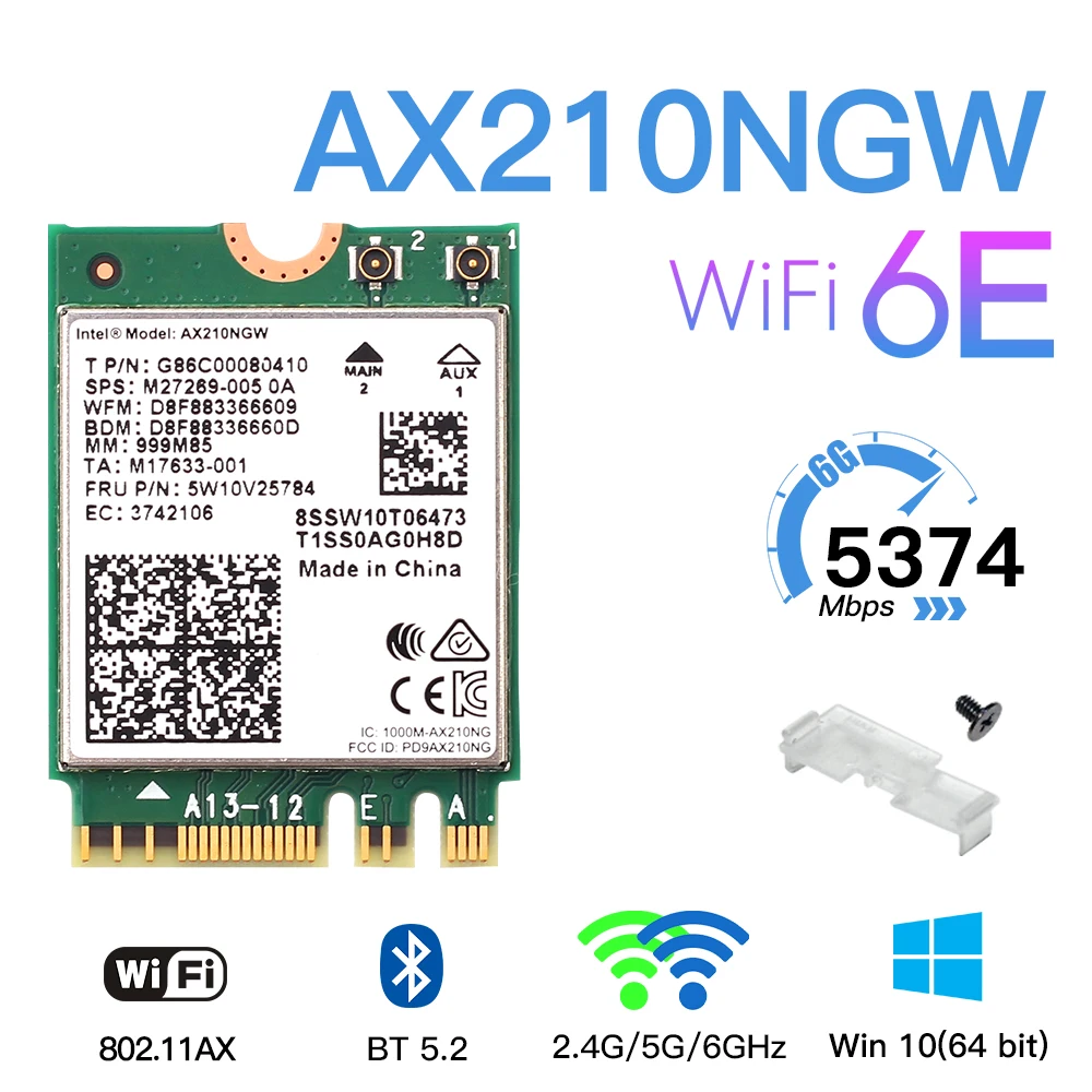 Intel ax 210. Intel wifi 6e ax210 160mhz.