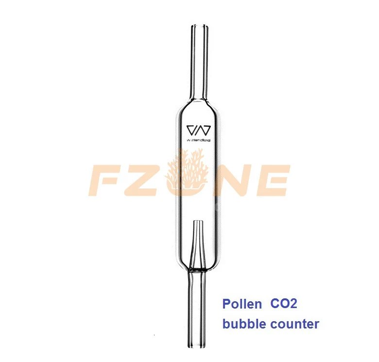 Качество ada VIV пыльца музыкальный стиль Стекло CO2 Аквариум Счетчик пузырьков обратный клапан для растительного бака