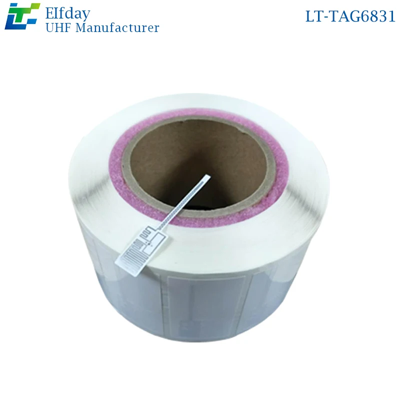 100Pcs RFID UHF Jewelry Label 915Mhz Electronic Tag Anti-Theft 6C G2 Passive RF Smart Inventory