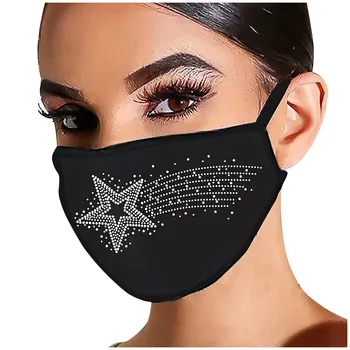 

Christmas Mouth Face Masks Reusable Outdoor Drill Breathable Fashion Cotton Windproof Foggy Haze Pollution Mask Mascarar