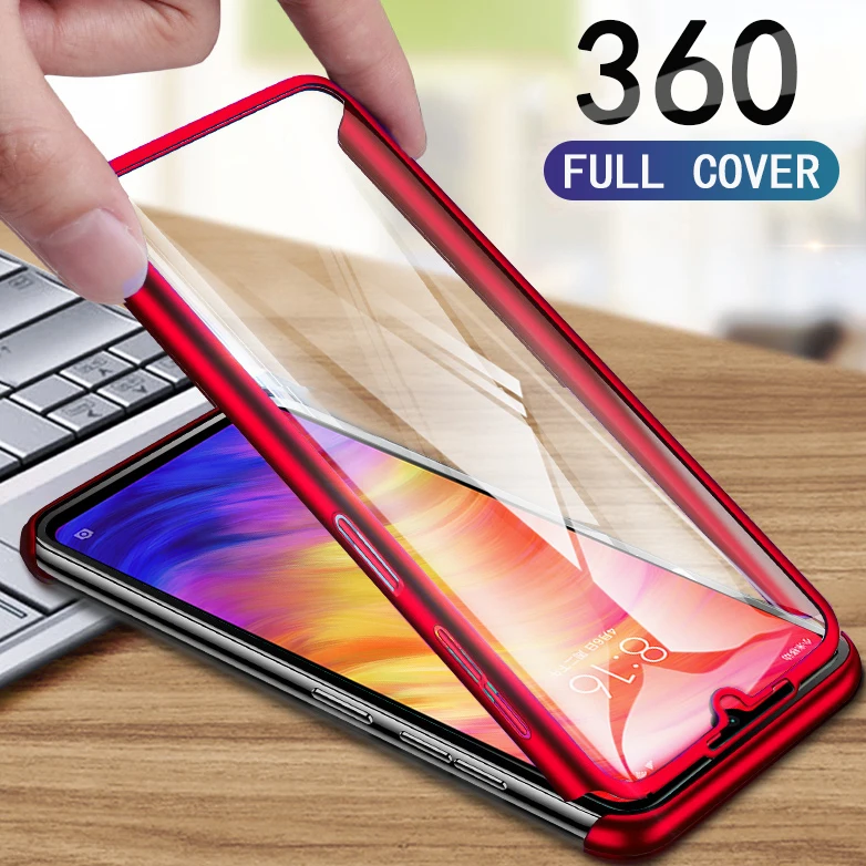 360 Full Protection Case For Huawei P40 P30 P20 Pro Y5 Y6 Y7 Y9 Prime 2019 P Smart Z Honor 10 10i 20 20i Lite PC Cover | Мобильные