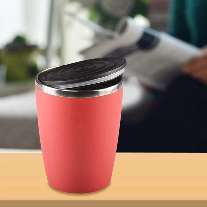 

Portable Manual Coffee Grinder, Adjustable Single Cup Coffee Maker Ceramic Burr Coffee Grinder Mug with Built-in Grind and Bre