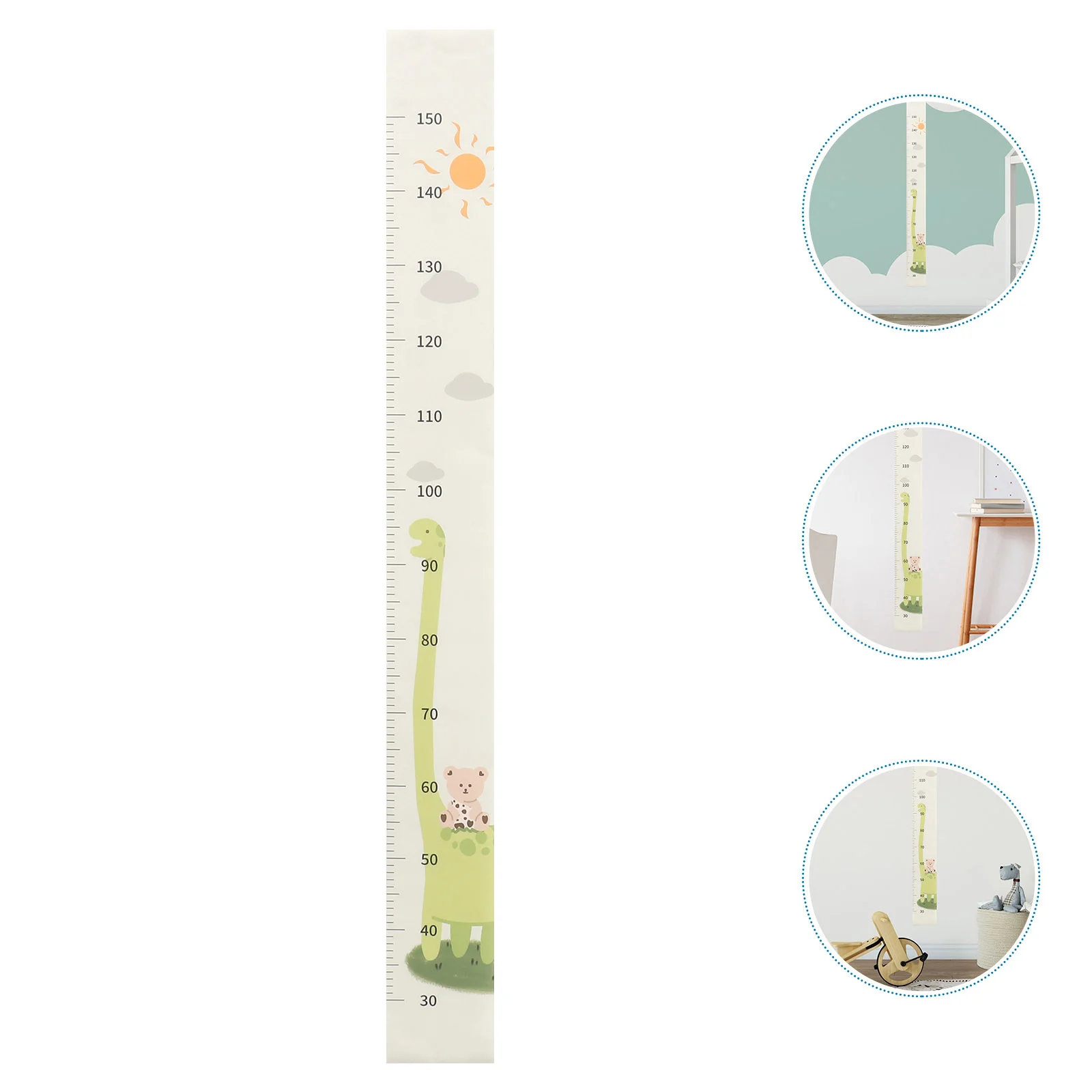 Pegatina Para Medir La Altura De Los Niños - Adhesivo Divertido Para La Pared | Regla De Crecimiento Infantil | Impermeable Y Fácil De Instalar