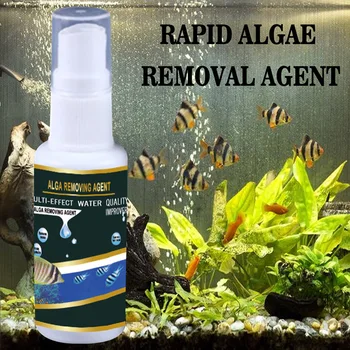 

Algae Purifier Aquarium Safe Algae Remover Water Purification for Fish Tank Ponds QP2