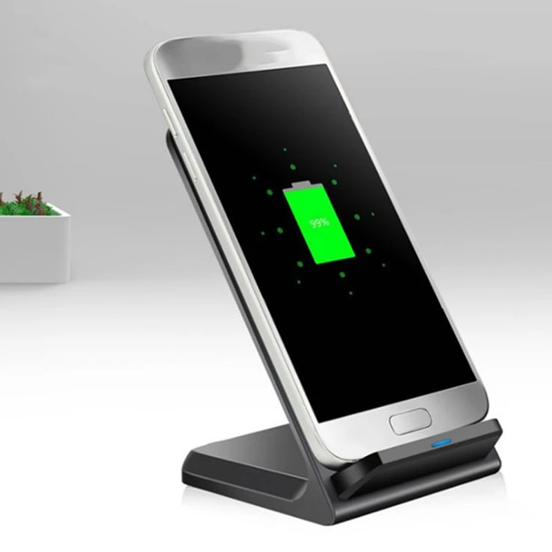 Suitable for iPhone 12 Vertical Wireless Charger 10W Dual Coil Fast Charger for iPhone 12|Mobile Phone Chargers| – AliExpress