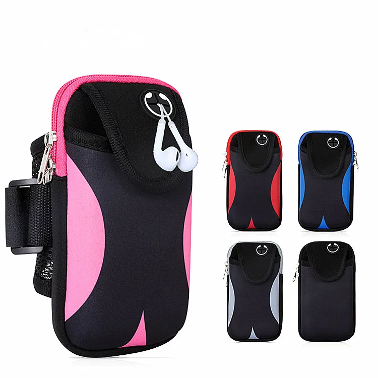 

Outdoor Running Sport Arm Bag Environmentally Friendly Neoprene Fitness Multi-functional Arm Bag