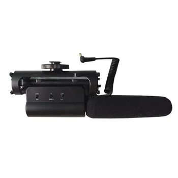 

Portable Universal Shockproof Condenser Video Recording Vlogging Black Interview Multipurpose Microphone For Nikon DSLR Camera