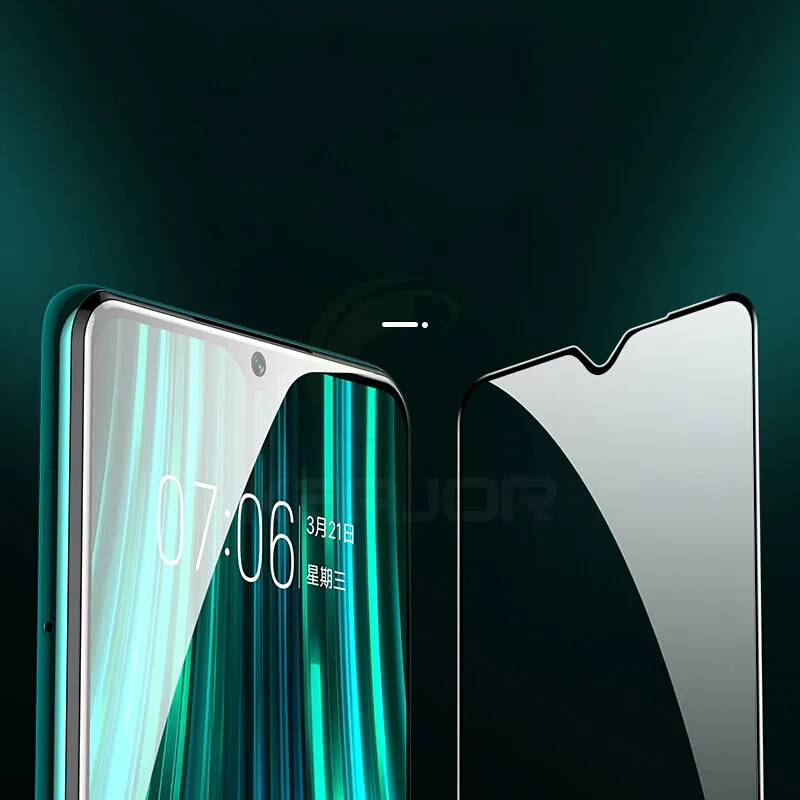 Закаленное стекло для Xiaomi redmi note 9S 8 Pro 2 шт. защита экрана Противоударная