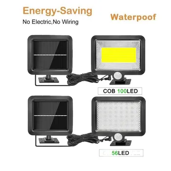 

Solar Lamp PIR Motion Sensor Solar Panel Power Wall lamp Garden Light Waterproof Outdoor Street Path Emergency Security Light sp