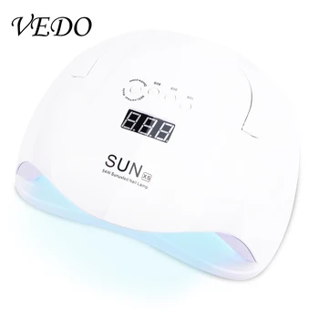 

SUNXS 54W UV LED Nail Lamp With Infrared Sensing LCD Display Nail Dryer Lamp For Nails For Curing All Gel Polish Nail Art Tools