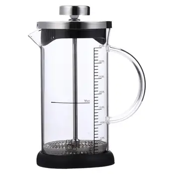 

1pc Coffeepot Stainless Steel High Temperature Pressure Pot Coffee Press