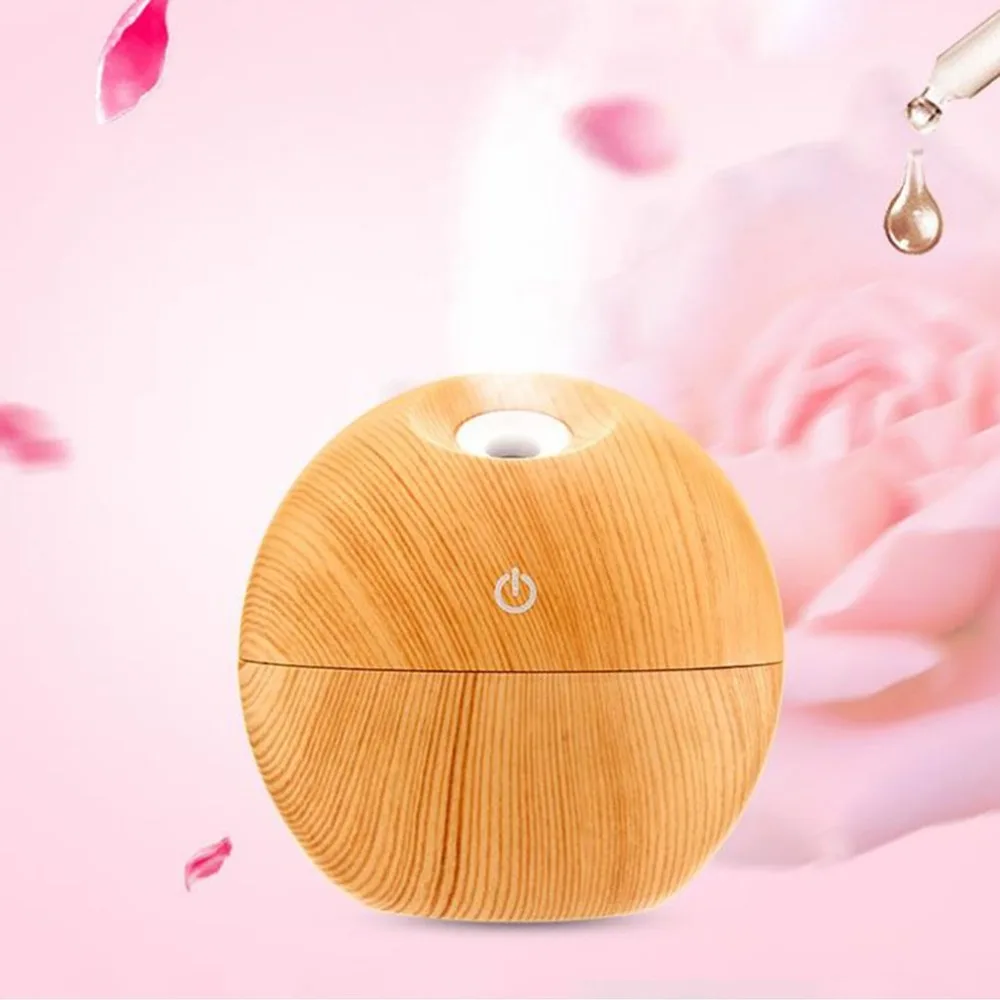 

Creative Round Ball Air Humidifier Essential Oil Diffuser Colorful LED Night Light Air Purifier for Home Office Aromatherapy