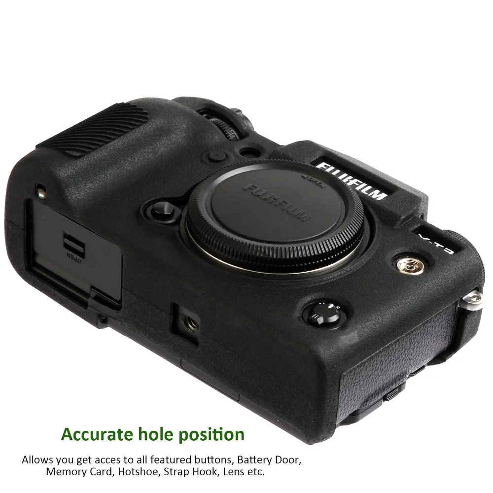 X-T3硅胶套 黑色 5