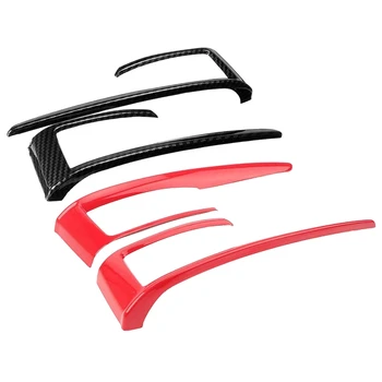 

2Pcs/Set Carbon Fiber Gear Shift Frame Cover Trim for Honda Civic 10Th 2016-2018