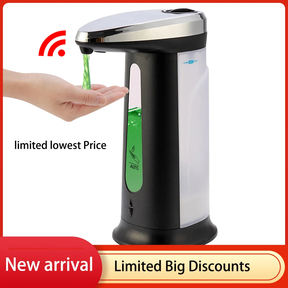 

Liquid Soap Dispenser Automatic Smart Sensor Soap Dispensador Touchless ABS Soap Dispenser for Kitchen Bathroom Drop shippig