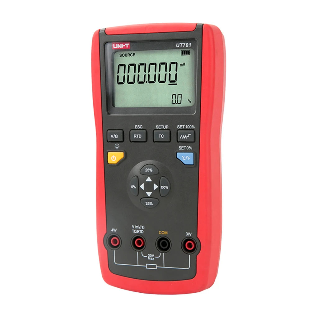 US $324.00 UNIT UT701 High Precision Thermocouple Temperature Calibrator Backlight Handheld Temperature Calibrator