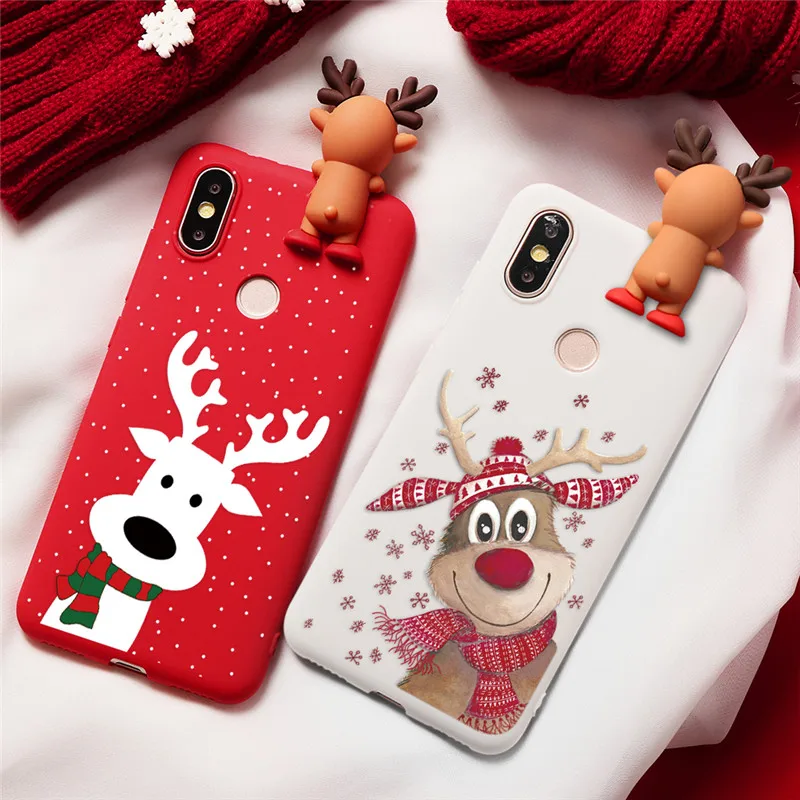 Рождественская Кукла чехол для телефона рождественский Крышка для Coque Xiaomi mi CC9e CC9 9 8 A1 A2 5X 6X Lite Red mi Примечание iPhone 7 6 Plus 5 iPad Pro S2 чехол Funda задняя крышка
