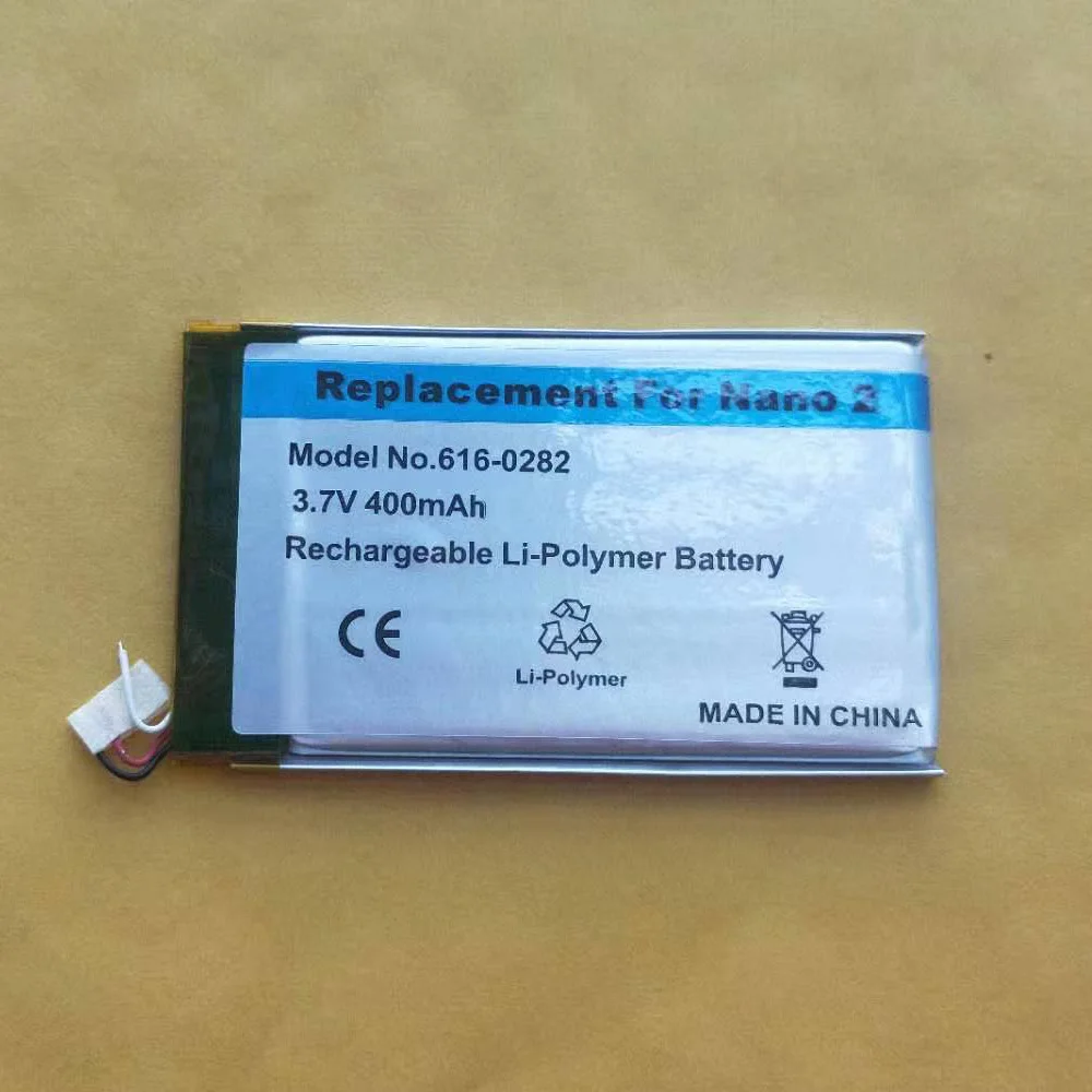 ISUN 5 шт./лот для Nano 2 Замена батареи iPod 2nd поколения MP3 батареи|battery for|batteries batteriesipod nano