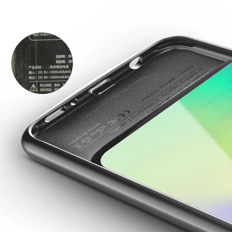 NENG 5000 мАч чехол с аккумулятором для Samsung gs10 S10E портативный чехол для Samsung gs10 Plus Bank чехол подходит для версии 5G