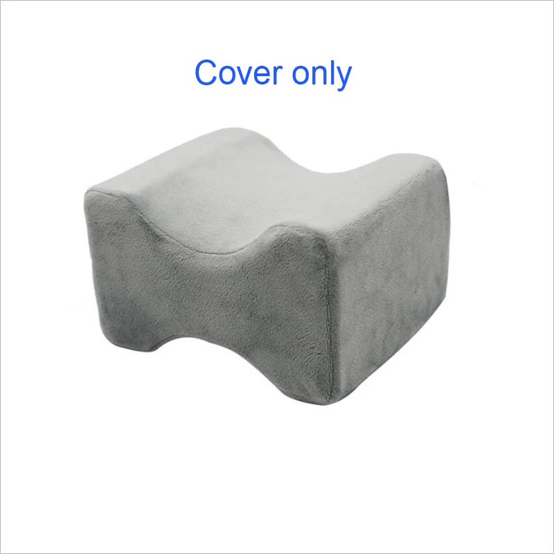 Медленный отскок Memory foam наколенник для ног наволочка для сна с боковой клипсой для ног наволочка для ног Подушка для ног поддерживающая наволочка только - Цвет: d cover